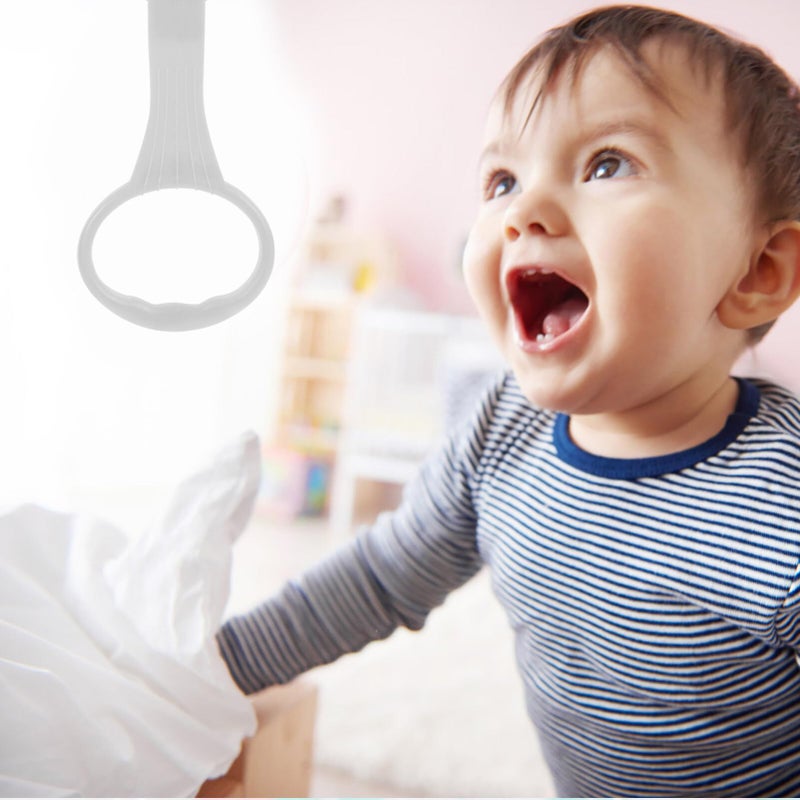SAFIGLE Baby Playpen - مساعد حلقات السحب لتمارين مشي الطفل - رمادي - Image 4